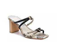 Parris Sandal Black Snake Print view