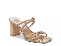 Parris Sandal Beige Snake Print view