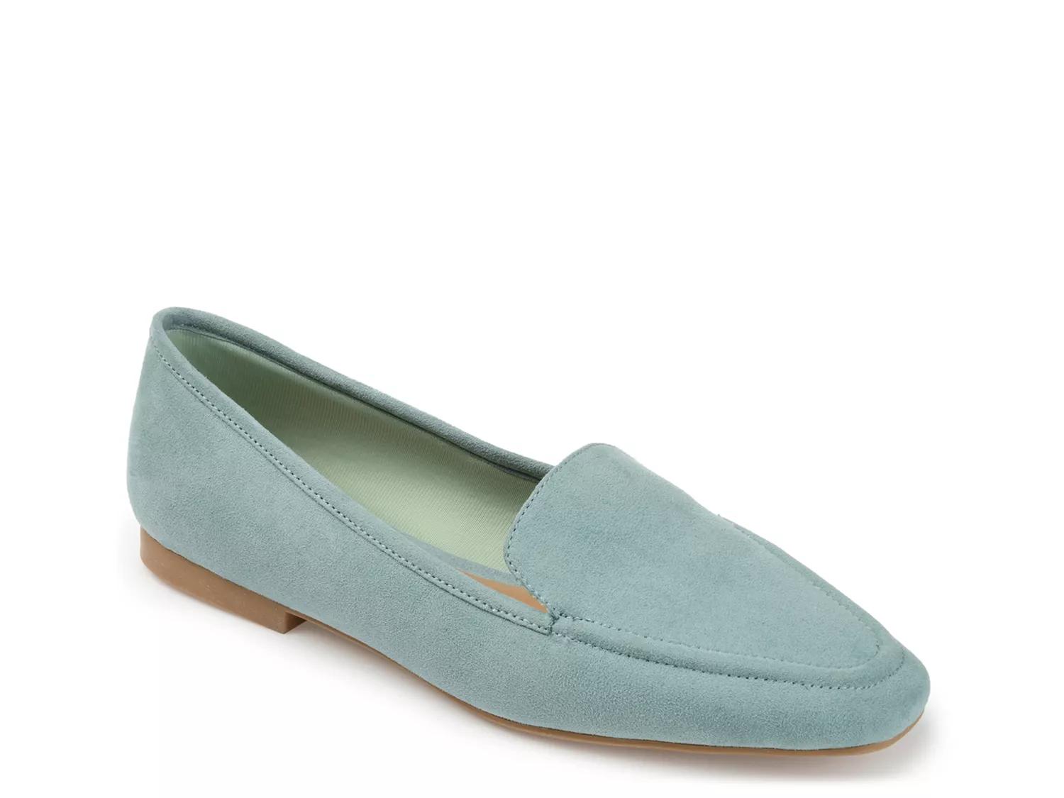 Journee Collection Tullie Loafer | Women's | Seafoam Green | Size 6 | Flats | Loafers