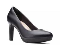 Ambyr Joy Platform Pump Black Leather view