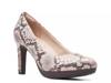 Ambyr Joy Platform Pump Blush/Black Snake Print Synthetic view