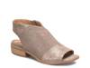 Natalia Sandal Taupe/Silver Metallic Suede view