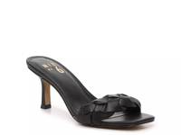 Elandra Sandal Black Faux Leather view