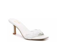 Elandra Sandal White Faux Leather view