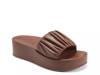 Dada Wedge Sandal Dark Brown view