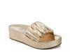 Dada Wedge Sandal Gold Metallic view