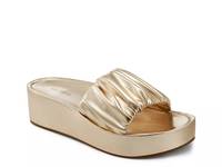 Dada Wedge Sandal Gold Metallic view