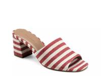 Entree Slide Sandal Red view