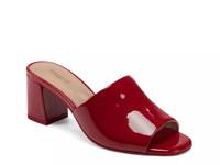 Entree Slide Sandal Red view