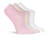 Air Brush Women's No Show Liners - 3 Pack Pink view