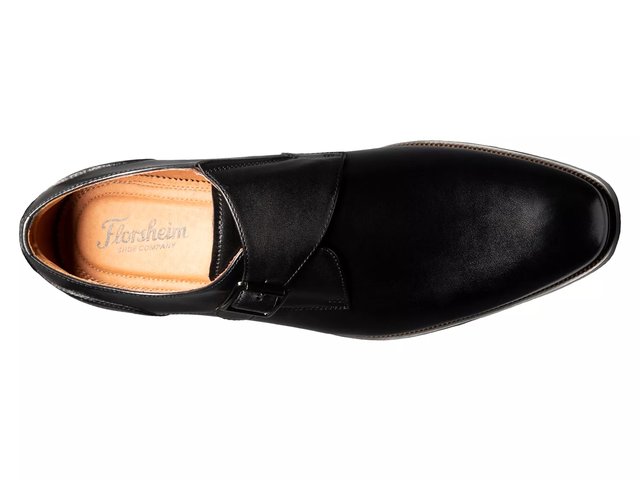 Florsheim Black Leather Double Monk Strap Slip-On Amazon.com | Florsheim Rucci Cap Toe Double Monk Strap Men main image 4