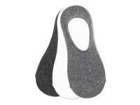 Perfection Silk Women's No Show Liners - 3 Pack Grey view