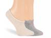 Perfection Silk Women's No Show Liners - 3 Pack Taupe/Grey/Beige view