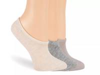 Perfection Silk Women's No Show Liners - 3 Pack Taupe/Grey/Beige view