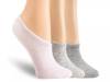 Perfection Silk Women's No Show Liners - 3 Pack Light Pink/Grey view
