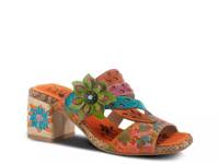 Izetru Slide Sandal Orange view