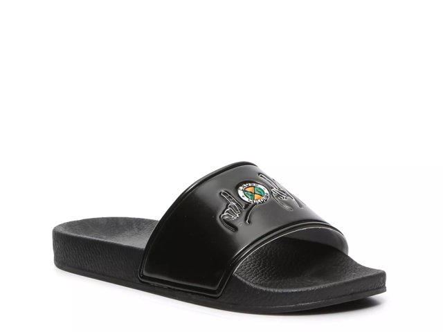 Love Logo Slide Sandal