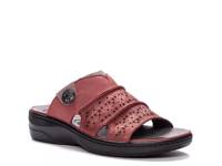 Gertie Slide Sandal Red view