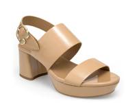 Camera Platform Sandal White view