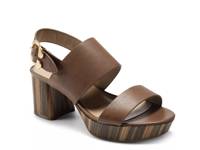 Camera Platform Sandal Cognac view
