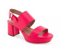 Camera Platform Sandal Hot Pink Synthetic view