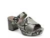Cosmic Sandal Roccia Grey/Black Snake Print view