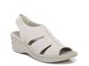 Double Up Wedge Sandal Off White view