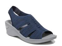 Double Up Wedge Sandal Navy view