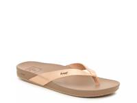 Cushion Bounce Court Flip Flop Rose Gold Metallic view