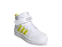 Postmove Mid Sneaker - Kids' White/Yellow view