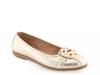 Big Bet Ballet Flat Gold Metallic view