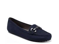 Day Drive Loafer Navy Faux Suede view