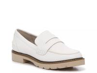 Everly Penny Loafer White Synthetic view