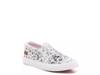 Maddox Slip-On Sneaker - Kids' White/Grey Leopard Print view