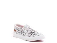 Maddox Slip-On Sneaker - Kids' White/Grey Leopard Print view
