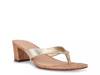 Ally 2 Sandal Gold Metallic view