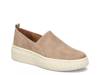 Potina Platform Slip-On Sneaker Taupe Suede view