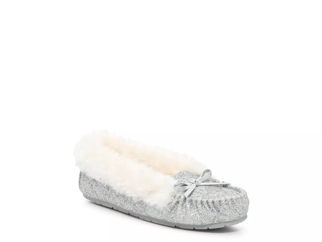 OE Glitter Moccasin Slipper - Kids'