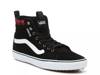 Filmore High-Top Sneaker - Men's Black/Red view