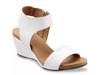Ida Wedge Sandal White view