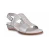 Hazel Wedge Sandal Silver Metallic view