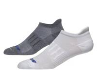 Ghost Midweight No Show Socks - 2 Pack Grey/White view