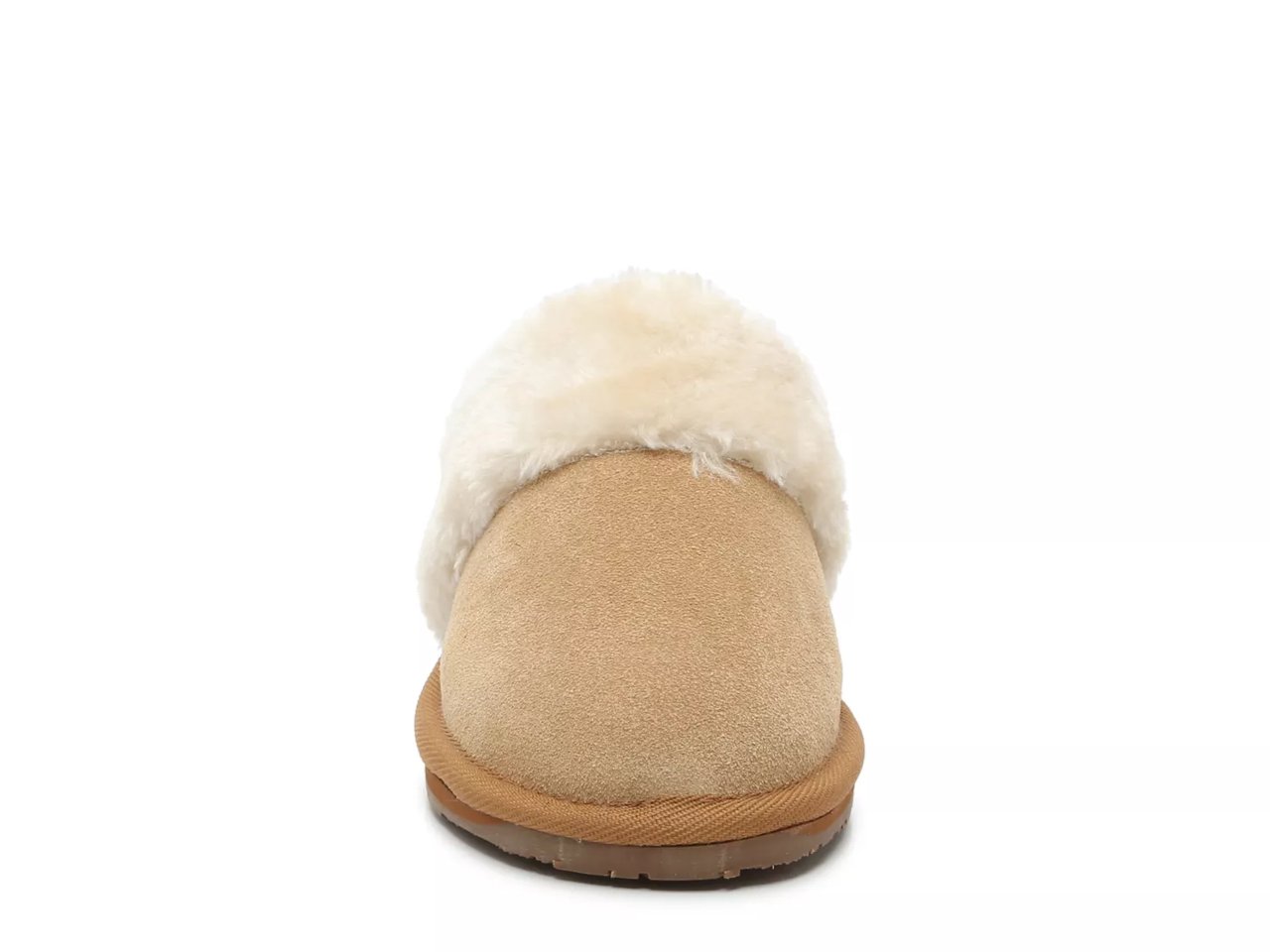 Shar Fur Trim Slipper - Women's
