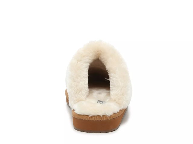 Shar Fur Trim Slipper - Women's