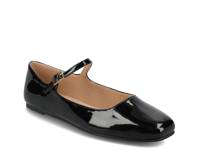 Carrie Mary Jane Flat Black Patent view