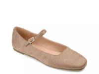 Carrie Mary Jane Flat Taupe/Stone view