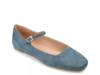 Carrie Mary Jane Flat Light Blue view