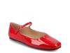 Carrie Mary Jane Flat Red Patent view