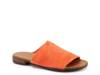 Turner Slide Sandal Orange Suede view