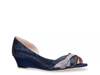 Rebeca Wedge Pump Navy view